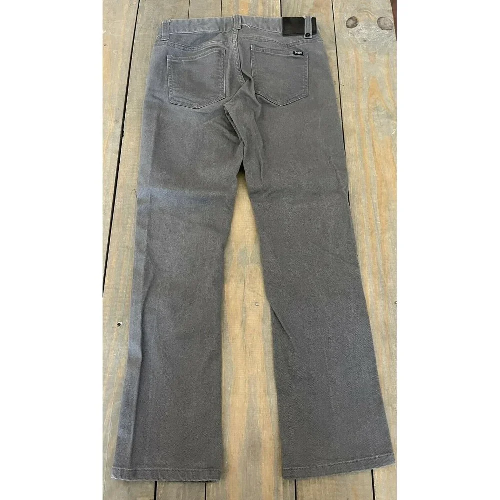 Brixton Men’s Gray Denim Button Fly Standard Fit Jeans 28/30 (measures 28/28) - Picture 6 of 11